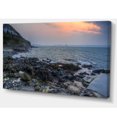 thumbnail image 2 of Dark Rocky Seashore Sunrise, 2 of 3