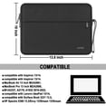 thumbnail image 4 of Funda para portátil ANTERK para MacBook Air/Pro de 13,3 pulgadas, color negro, 4 of 7