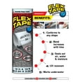 thumbnail image 7 of Flex Tape Black 12 in. x 10 ft. Strong Rubberized Waterproof Tape, 7 of 7