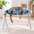thumbnail image 3 of Pet Grooming Hammock, 8-Hole Polyester Mesh for Small Dog Cat Bath Heavy-Duty Pet Bath Stool for Small & Medium Dogs, Joint Support & Restraint, 3 of 5