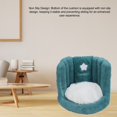 thumbnail image 4 of All Day Comfort Back Support Non Slip Design Stylish Appearance Chair Cushion For Dining Chairs With Ties, 4 of 8