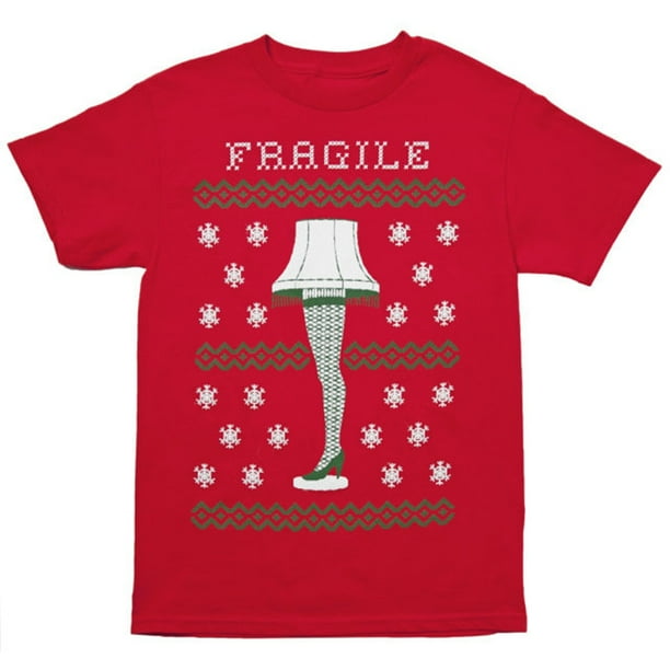 Christmas Story  Christmas Story Fragile Leg Lamp TShirt  Walmart