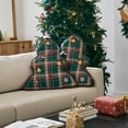 thumbnail image 2 of Belffin Christmas tree shape Christmas style throw pillow home decoration pillow festival decoration, 2 of 8