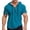 Blue, variant on Mens Golf Polo Slim Fit Zip Up Hooded Pure Basic Home Hiking Mens Rugby Shirt,Blue,3XL
