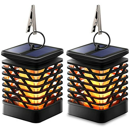 Tomcare Solar Lights Lanterns Dancing Flame Outdoor Hanging Tomcare Solar Lights Lanterns Dancing Flame Outdoor Hanging Decoration Lighting Powered Waterproof