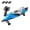 Blue / 3 Battery, variant on S2 RC Speedboat With 70kmh High Speed Water Cooled Motor 2.4GHz 200m Remote Control Self Recovery LED Lights For River Lake And Outdoor Water Racing( Blue / 4 Battery )