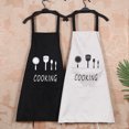 thumbnail image 4 of Coofit Kitchen Apron Fashion Breathable Grease Proofing Restaurant Apron Cooking Apron, 4 of 10