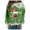 Army Green, variant on Womens Christmas Outfit Lightweight Crewneck Sweatshirt Snowflake Graphic Printed Plus Size Long Sleeve Tops (M, Red 03)