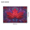 thumbnail image 4 of RMDQTR 20" × 24" U Shape Bathroom Rugs Plush Toilet Base Mat Soft Rugs Non Slip Absorbent Sacred Maple Leaf, 4 of 9