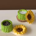 thumbnail image 6 of Osdhezcn Silicone Crafting Mold Sunflower Shape Candle Base Moulds for Candle Decorative Bowls and Succulent Planter Creations, 6 of 10