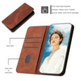 thumbnail image 3 of Google Pixel 7 Pro Case, PU Leather Flip Cover Magnetic Closure Wallet Card Slots Stand Case Cheap and fine, 3 of 5