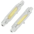 thumbnail image 2 of Light Bulb Cob Bulb Flood Light Bulb Double Ended Bulb Light Source Bulb 2Pcs R7S COB Bulb 5W 78mm Highlight Double Ended Flood Light Source Accessory 230VCold White 6000K, 2 of 8