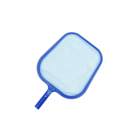 Standard Blue Plastic Swimming Pool Leaf Skimmer Head - Fits Most