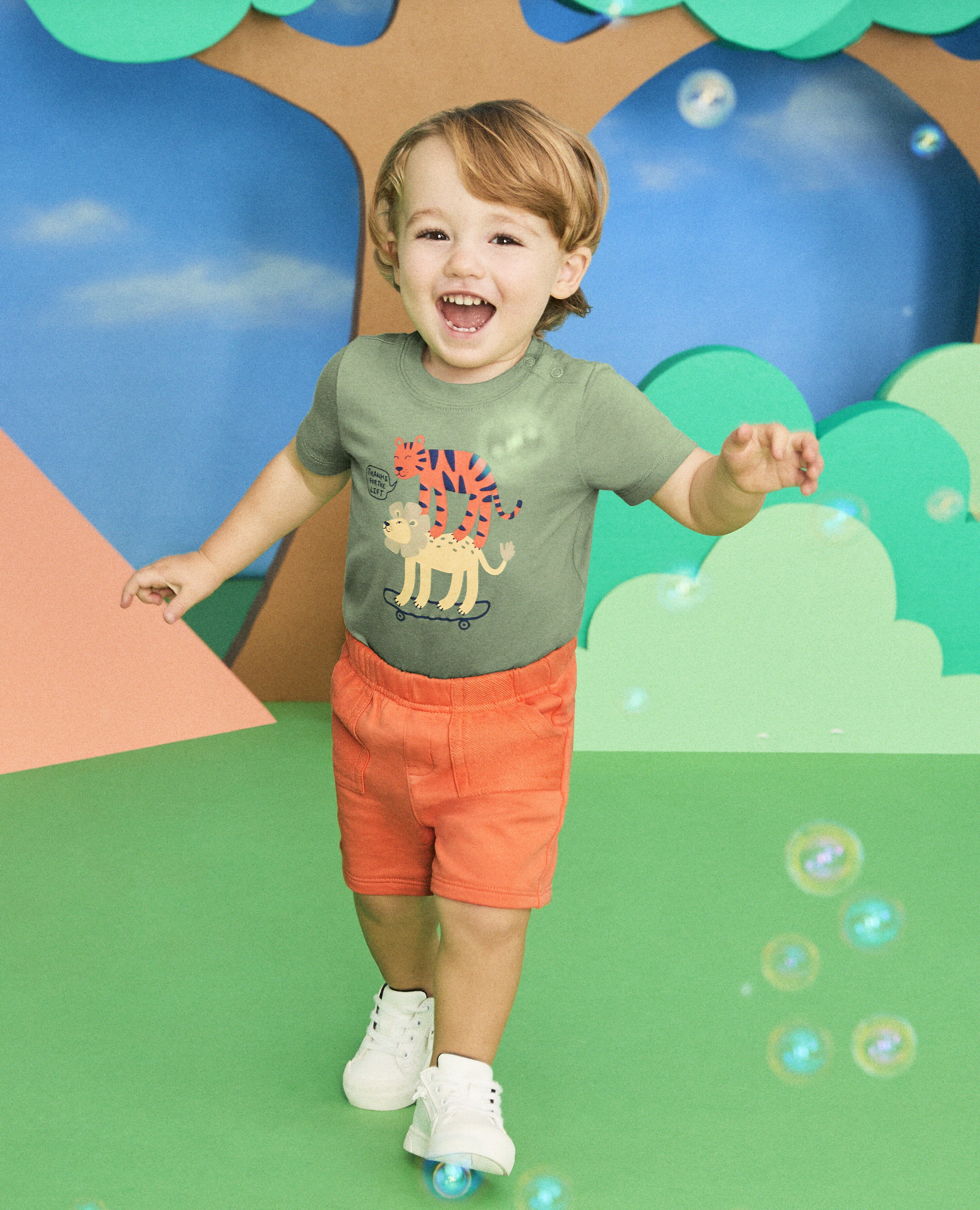 Garanimals Baby Boy French Terry Reverse Pocket Shorts, Sizes 0M-24M
