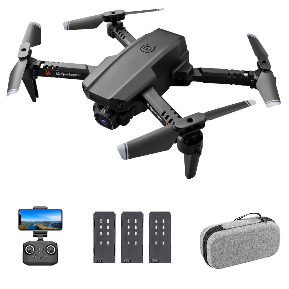 LSXT6 RC Drone with Camera 4K Drone Dual Camera Track Flight Gravity