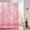 Pink, variant on Pink Valentine''s Day Shower Curtain, Romantic Love Theme Pink Girly Bathroom Curtain Home Decor Waterproof Fabric Machine Washable with 12 Hooks