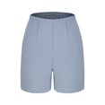thumbnail image 5 of Taqqpue Cotton Shorts for Women 2025 Summer Casual Comfy Elastic Waist Shorts Running Active Athletic Outfits with Pockets, 5 of 6