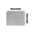 thumbnail image 2 of Dog Cooling Mat, Upgraded Thick Cooling Pad for Dogs, Arc-Chill Color Changing Self-Cooling Mat with Q Max>0.5, Non-Slip Waterproof Portable Pet Mat for Dogs, 2 of 6