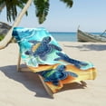 thumbnail image 4 of purcolt Beach Towel for Adults & Kids, Extra Large Quick Dry Absorbent Microfiber Oversized Lightweight Thin Towels for Vacation Beach Pool Swimming, 30"x60", 4 of 9