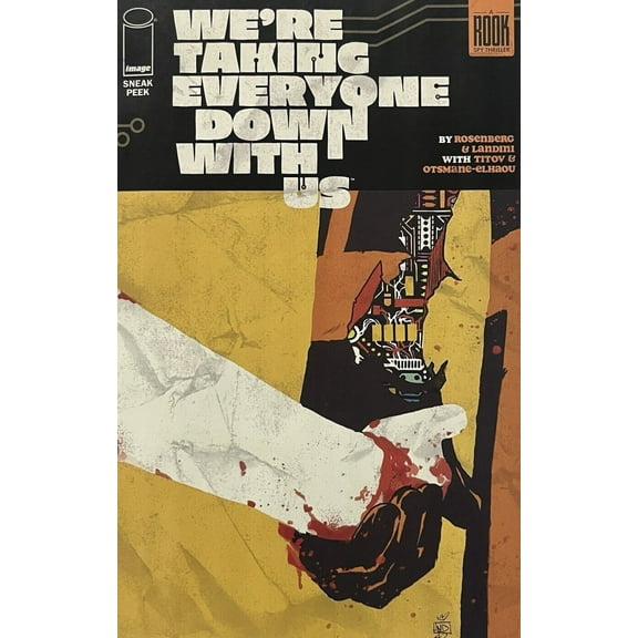 We're Taking Everyone Down With Us/You'll Do Bad Things Ashcan #1 VF ; Image Comic Book