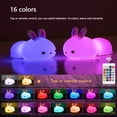 thumbnail image 4 of Lámpara YOTOZU Bunny Night Light USB recargable, 16 colores, 4 of 7