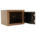 thumbnail image 6 of Gold Small Safe Box with Drop Slot, Safety Box for Money, Depository Safe with Drop Slot Mountable Cash Box with Lock for Home & Office Security, 6 of 21