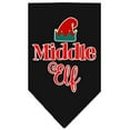 thumbnail image 2 of Christmas Pet and Dog Bandana Screen Printed, "Middle Elf", 2 of 10