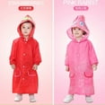 thumbnail image 4 of Imperméable Poncho Style Cape Design Mignon Dessin Animé pour Garçons et Filles Maternelle École, 4 of 6