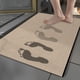 thumbnail image 5 of Tapete de Diatomita - Alfombra de baño absorbente de 40x60cm con respaldo antideslizante, microfibra de secado rápido, diseño degradado multicolor, 5 of 6
