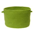 thumbnail image 1 of Colonial Mills BR65A014X010 Boca Raton - Bright Green 14 in. x 10 in. Utility Basket, 1 of 1