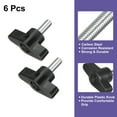 thumbnail image 3 of 6Pack Metric Carbon Steel Clamping Screw Knob t Shaped Thumb Screws M6 x 16mm, 3 of 5