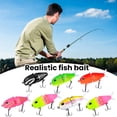 thumbnail image 2 of 6CM/6.5G Multi-Jointed Fishing Lure with Hooks Realistic 2-Section Swimbait Plastic Artificial Bait Freshwater Saltwater Bass Trout Pike Fishing Accessories, 2 of 8