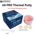 thumbnail image 2 of Pâte Thermique U6 PRO UX PRO Ultra pour Processeur GPU VGA IC Refroidissement Rapide Coussin Thermique de Remplacement Blocage de Chaleur Pâte U6 PRO 50g, 2 of 6