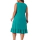 thumbnail image 4 of Agnes Orinda Tallas Grandes Camisones de Mujer Sin Mangas Vestido de Noche Suave y Cómodo con Estampado de Gatos Pijamas 1X Verde, 4 of 8