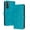 Green, variant on Case for Samsung Galaxy S21 FE Women Men Premium PU Leather Simple Wallet Case [Card Slots] [Kickstand] [Magnetic Closure] Shockproof Flip Cover for Samsung Galaxy S21 FE with Wrist Strap,Red