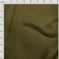 thumbnail image 4 of oneOone Viscose Chiffon Dark Olive Green Fabric Abstract Polka Fabric For Sewing Printed Craft Fabric By The Yard 42 Inch Wide, 4 of 4