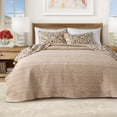 thumbnail image 5 of Floral Quilt Set - Lightweight, Soft, All-Season - 2-Piece Reversible Spring Bedding Set (Twin / Twin XL, Golden Meadow), 5 of 6