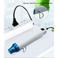 thumbnail image 5 of Portable Mini Handheld Hot Air Gun,200℃ Handheld Portable Hot Air Gun, for Shrink Wrapping, Epoxy Resin Supplies (White), 5 of 5