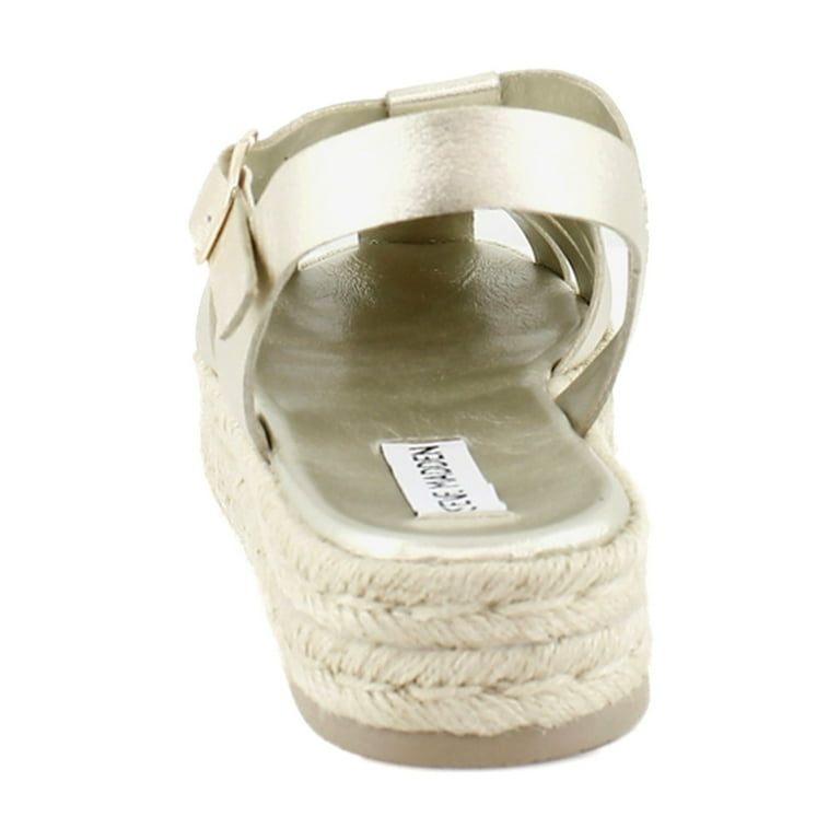 Steve Madden Marlin Women's Sandals Gold Leather Size 6 M