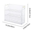 thumbnail image 3 of ROLKFUK Organizing Racks Refrigerator Egg Storage Container - Food Grade BPA-Free Plastic, 30-Egg Capacity 3-Layer Ventilated Tray, Transparent Fridge Side Door Organizer for Kitchen Household, 3 of 6