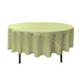 thumbnail image 1 of LA Linen TCpop90R-SageP19 Nappe en Popeline de Polyester, Sauge - Ronde 90 Po., 1 of 1