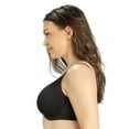 thumbnail image 3 of Women's Parfait P60921 Pearl Seamless Minimizer Bra (Black 42C), 3 of 4