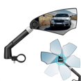 thumbnail image 2 of Bicycle Handlebar Mirror High Clarity 360-Degree Rotation Multi-angle Adjustment Anti-Glare Right/Left Mirror E-Bike Motorcycle Rearview Mirror 26-27s, 2 of 5