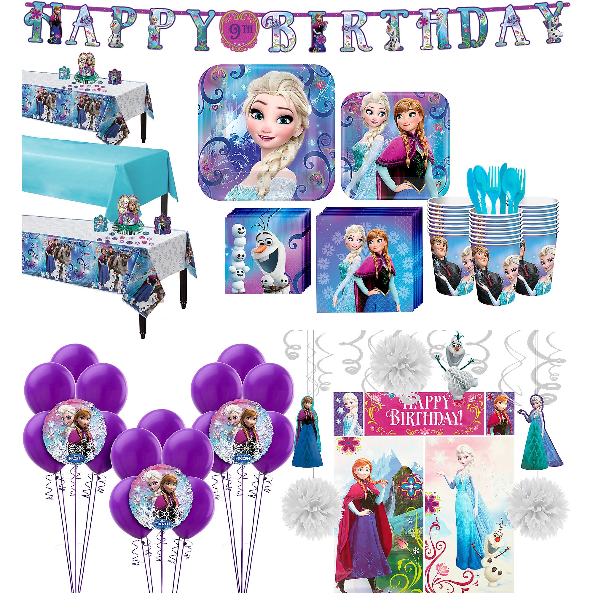 Frozen Table Decorating Kit Birthday Party Decorations