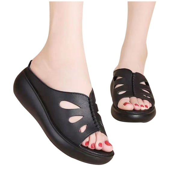 Women's Thong Sandals Indoor and Outdoor Beach Flip Flop Fashion Casual Spring Hollow Open Toe Sandals