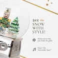 thumbnail image 6 of Spode Christmas Tree Nutcracker Winter Wonderland Snow Globe, Plays Soothing Music - Durable Porcelain, Personalized Collectible Holiday Gift - Great for Christmas, Weddings, Home Décor, 6 of 7