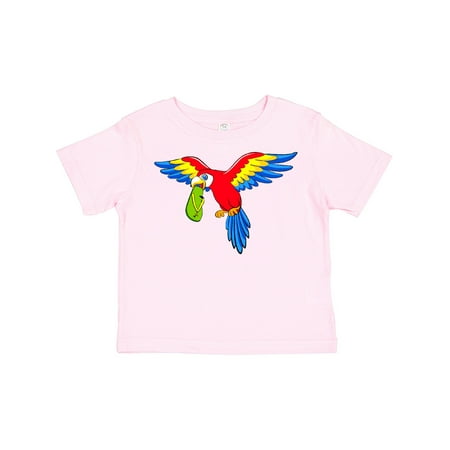 

Inktastic Parrot and Flip Flop Gift Toddler Boy or Toddler Girl T-Shirt