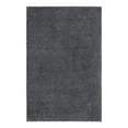 thumbnail image 3 of Unique Loom Soft Solid Shag Collection Area Rug - Aras (3' 3" x 5' 3" Rectangle Smoke Gray), 3 of 6