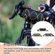 thumbnail image 3 of Eigraketly Bolsa para manillar de bicicletas Rhinowalk, bolsa de almacenamiento frontal para bicicleta de montaña, para deportes al aire libre, viajes, Ciclismo Gris Eigraketly OD028056-03, 3 of 6