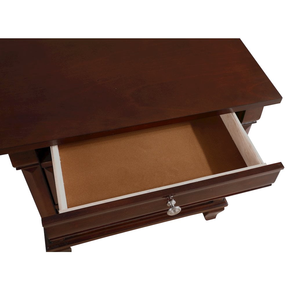 Glory Furniture Triton Night Stand in Cappuccino Color